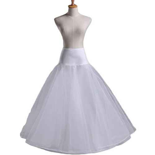 

Petticoat Hoop Skirt Tutu Under Skirt 1950s White Petticoat / Crinoline