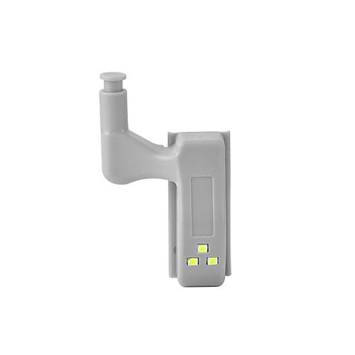 

Universal Furniture Wardrobe Cabinet Kitchen LED Door Kitchen White Night Light Hinges Light Energy Saving 1 pc