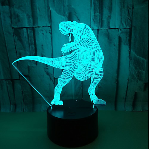 

3D Nightlight Color-Changing with USB Port Touch USB 1pc