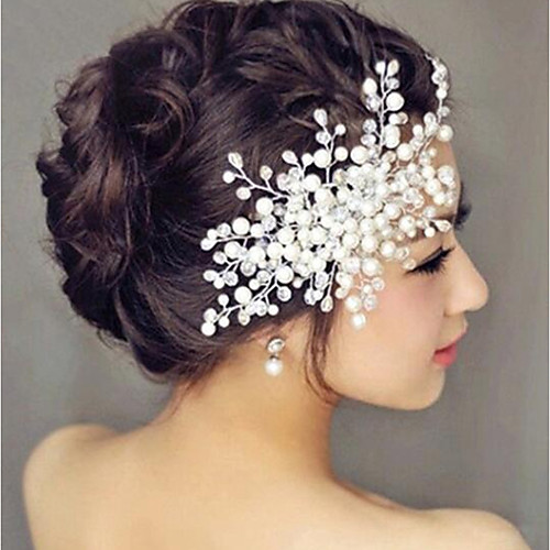 

Women's Cute Imitation Pearl Alloy Solid Colored
