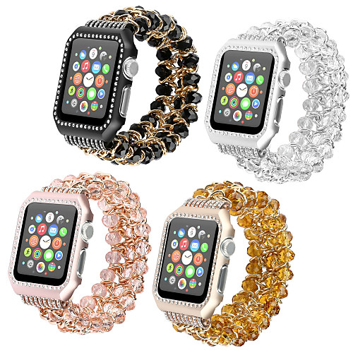 

Smart Watch Band for Apple iWatch 1 pcs Jewelry Design PC Replacement Wrist Strap for Apple Watch Series 6 / SE / 5/4 44mm Apple Watch Series 6 / SE / 5/4 40mm Apple Watch Series 3/2/1 38mm Apple