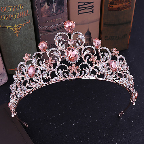 

Rhinestone / Alloy Tiaras with Crystal / Rhinestone 1 PC Wedding Headpiece