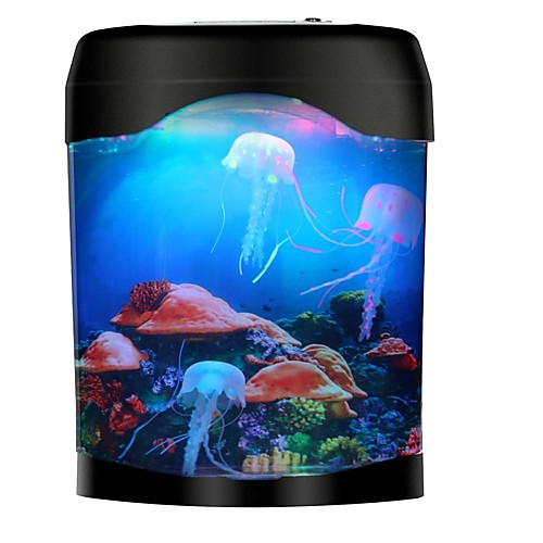 

USB jellyfish decorative night light LED bedroom background colorful color atmosphere lamp 1 pc