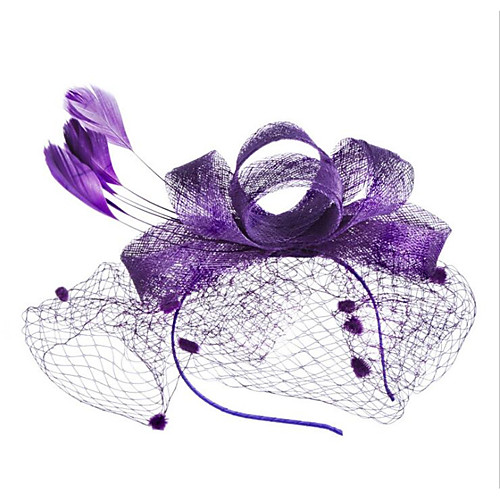 

Women's Hair Jewelry For Wedding Anniversary Party Evening Festival Bowknot Classic Fabric Alloy Purple Black Beige 1pc