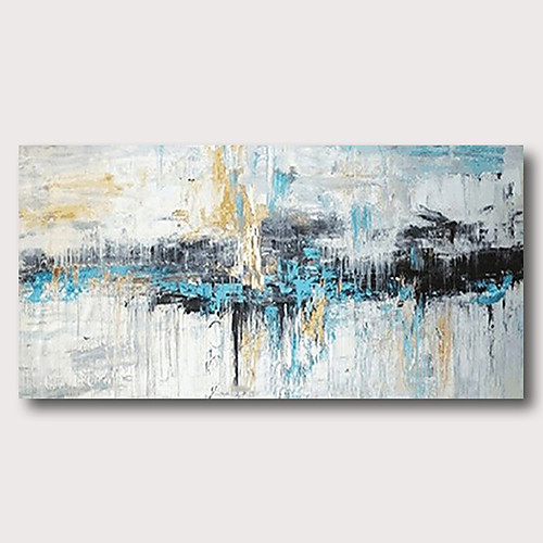 

Oil Painting Hand Painted Horizontal Abstract Comtemporary Modern Stretched Canvas