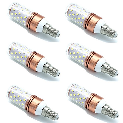 

6pcs 12 W LED Corn Lights 800 lm E14 E26 / E27 T 60 LED Beads SMD 2835 Decorative Christmas Wedding Decoration Warm White Cold White 220-240 V / RoHS