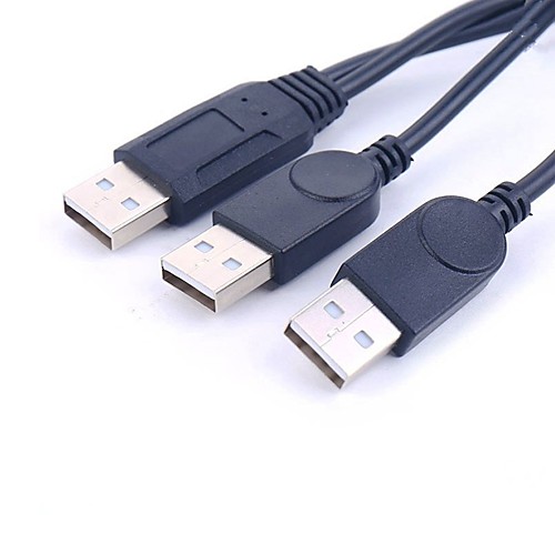 

YONGWEI USB2.0 A Кабель, USB2.0 A к USB2.0 A Кабель Male - Male Лужёная медь 0,5М (1.5ft)