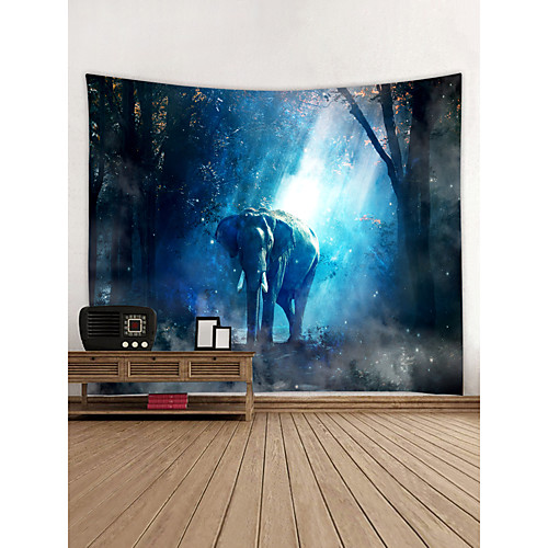 

Elephant Wall Decor 100% Polyester Contemporary Wall Art, Wall Tapestries Decoration