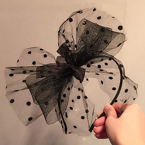 

Lace / Alloy Headbands with Bowknot 1 Piece Special Occasion / Daily Wear Headpiece