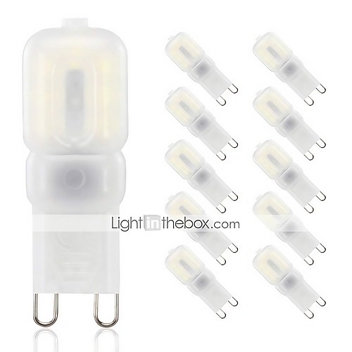 

10pcs 3 W LED Bi-pin Lights 250 lm G9 T 14 LED Beads SMD 2835 Dimmable Adorable Warm White Cold White 220-240 V 110-130 V