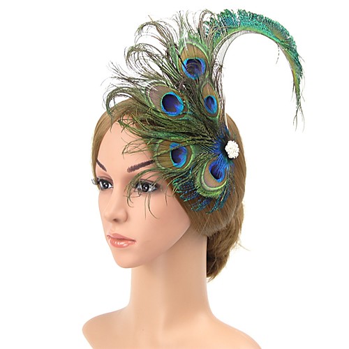

Women's Fascinators For Prom Princess Fabric Green