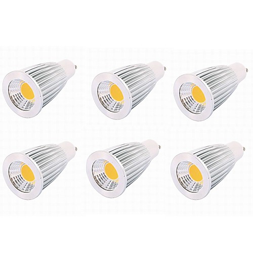 

6pcs 7 W LED Spotlight 650 lm GU10 GU10 14 LED Beads COB Party Decorative Christmas Wedding Decoration Warm White Cold White 85-265 V / RoHS