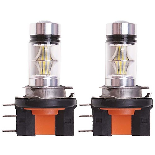 

OTOLAMPARA Car LED Headlamps H15 Light Bulbs 1850 lm SMD 3030 100 W 20 For Volkswagen Touran / Golf / Golf 6 2009 / 2010 / 2011 2pcs