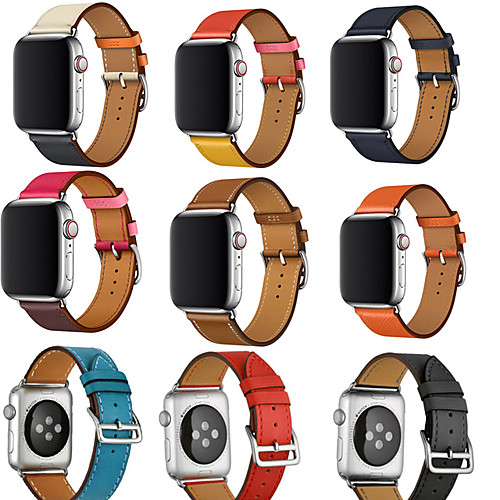 

Ремешок для часов для Apple Watch Series 4/3/2/1 Apple Кожаный ремешок Натуральная кожа Повязка на запястье