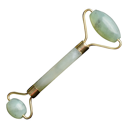 

Double Head Facial Massage Roller Jade Face Slimming Body Head Neck Nature a Device