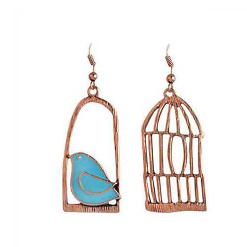 

Women's Mismatch Earrings Hip-Hop Earrings Jewelry Gold For Daily 1 Pair