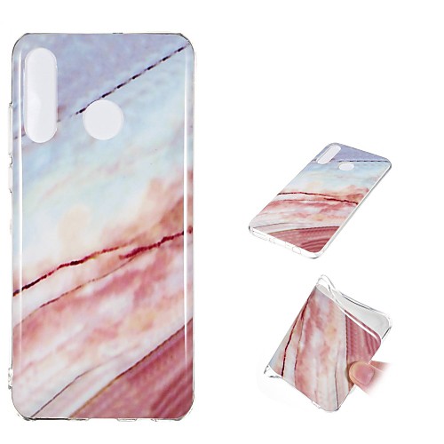 

Case For Huawei Huawei P20 / Huawei P20 Pro / Huawei P20 lite IMD / Pattern Back Cover Marble Soft TPU / P10 Lite