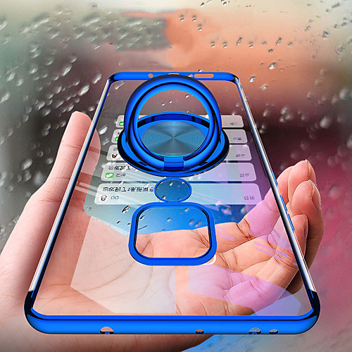 

Кейс для Назначение Huawei Huawei Mate 20 Lite / Huawei Mate 20 Pro Покрытие / Кольца-держатели / Ультратонкий Кейс на заднюю панель Однотонный Мягкий ТПУ для Mate 10 / Mate 10 lite / Huawei Mate 20