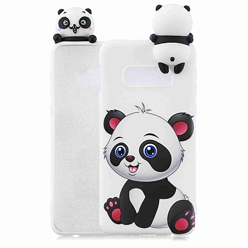

Phone Case For Samsung Galaxy Back Cover S9 S9 Plus S8 Plus S8 S7 edge S7 S6 edge S6 S10 S10 Pattern Cartoon Panda Soft TPU