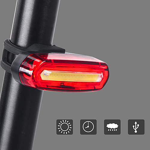

Bike Light Rear Bike Tail Light Safety Light LED Mountain Bike MTB Bicycle Cycling Waterproof Rechargeable 360° Rotation Multiple Modes USB 110 lm USB Red Cycling / Bike - INBIKE / Quick Release