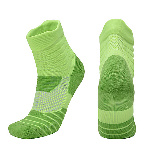 

Athletic Sports Socks Running Socks 1 Pair Tab Women's Men's Tube Socks Lightweight Breathable Quick Dry Sweat wicking Comfortable Basketball Football / Soccer Running Team Sports Jogging Sports
