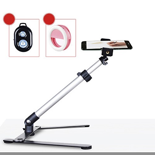 

Factory OEM Desk Mount Stand Holder Foldable Adjustable / 360°Rotation Metal Holder