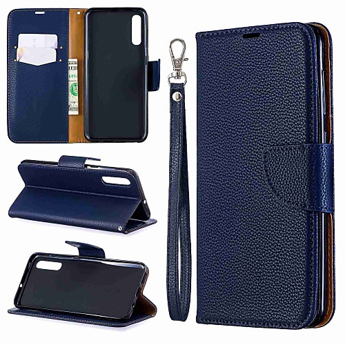 

Case For Samsung Galaxy A70/A20e Magnetic / Flip / with Stand Full Body Cases Solid Colored Hard PU Leather for Galaxy A10/A30/A50/A20/A40/A7 2018/A6 2018/A6 Plus 2018