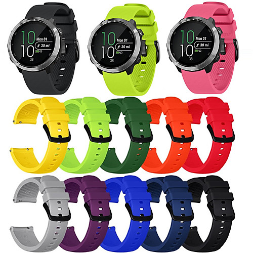 

Watch Band for Vivomove / Vivomove HR / Vivoactive 3 Garmin Sport Band Silicone Wrist Strap