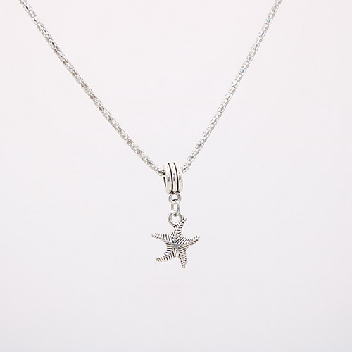 

Women's Pendant Necklace Necklace Classic Animal Lucky Dainty Unique Design Fashion Modern Silver Plated Chrome Silver 42 cm Necklace Jewelry 1pc For Street Carnival Holiday Club Festival