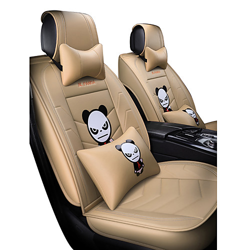 

Car Seat Covers Headrest & Waist Cushion Kits Beige / Coffee / Black / Red PU Leather / Artificial Leather Cartoon / Lady For universal All years General Motors