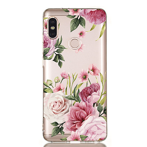 

Кейс для Назначение Xiaomi Xiaomi Redmi Note 7 / Xiaomi Redmi Note 7 Pro Прозрачный / С узором Кейс на заднюю панель Цветы Мягкий ТПУ для Redmi Note 5A / Xiaomi Redmi Note 5 Pro / Xiaomi Redmi Note 6