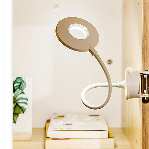 

Desk Lamp Crystal / Eye Protection Modern Contemporary Built-in Li-Battery Powered DC Powered For Bedroom / Girls Room Plastic White