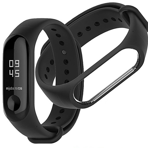 

Ремешок для часов для Mi Band 3 Xiaomi Спортивный ремешок силиконовый Повязка на запястье