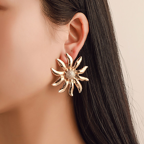 

Women's Earrings Holiday Wedding Birthday Romantic Earrings Jewelry Rose Gold / Gold / Silver For Date Street Festival 1 Pair