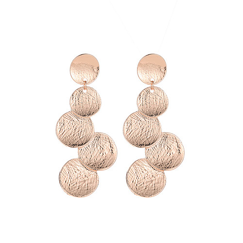 

Women's Earrings Holiday Wedding Birthday Romantic Earrings Jewelry Rose Gold / Gold / Silver For Date Street Festival 1 Pair