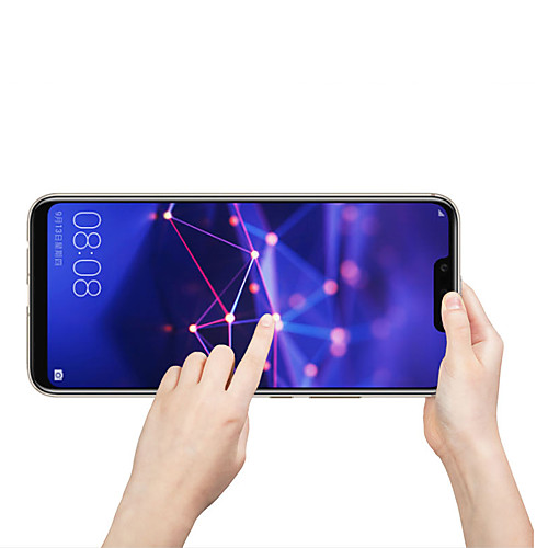 

Защитная плёнка для экрана для Huawei Huawei Mate 20 lite Закаленное стекло 1 ед. Защитная пленка для экрана HD / Уровень защиты 9H / 2.5D закругленные углы