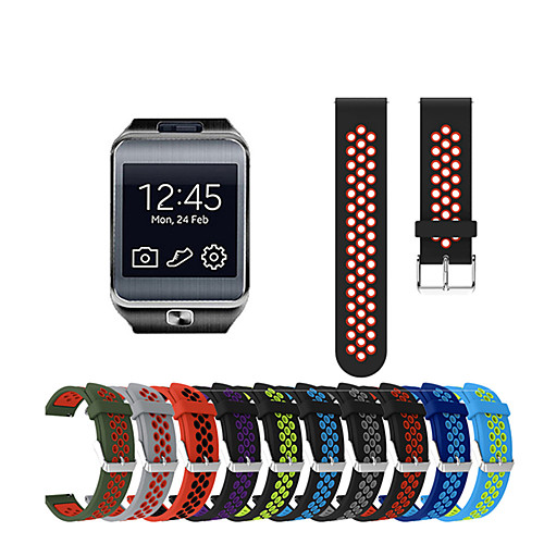 

Ремешок для часов для Gear 2 R380 / Gear 2 Neo R381 / Gear Live Samsung Galaxy Спортивный ремешок силиконовый Повязка на запястье