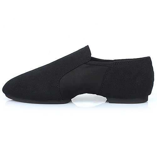 

Men's Jazz Shoes Flat Splicing Flat Heel Black Loafer