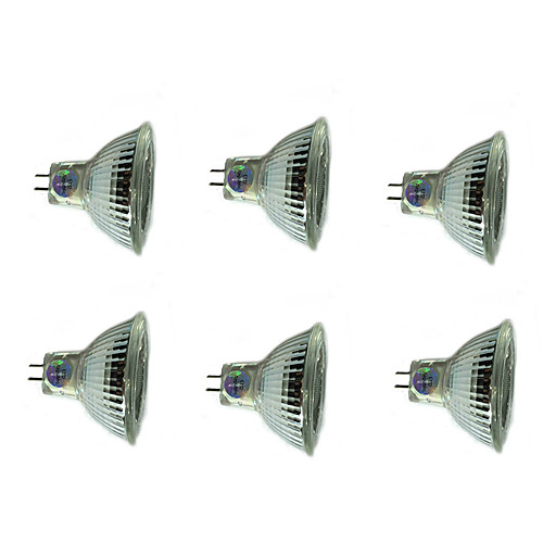 

6pcs 3 W LED Spotlight 200 lm MR16 MR16 12 LED Beads SMD Decorative Christmas Wedding Decoration Warm White Cold White 12 V / RoHS