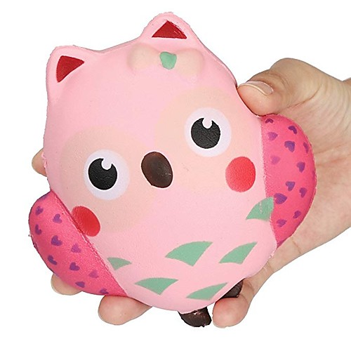 

Squishy Squishies Squishy Toy Squeeze Toy / Sensory Toy Jumbo Squishies Owl Poly urethane For Kid's Adults' Boys' Girls' Gift Party Favor