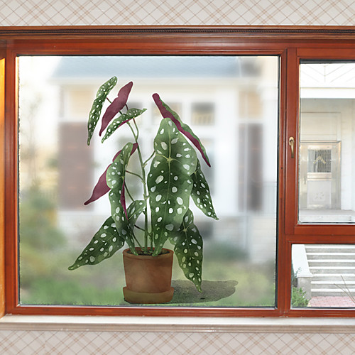 

Window Film & Stickers Decoration Contemporary / 3D Flower / Floral PVC(PolyVinyl Chloride) Window Sticker / Anti-Glare