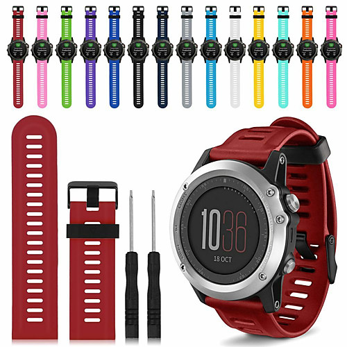 

Ремешок для часов для Fenix 5x / Fenix 3 HR / Fenix 3 Garmin Спортивный ремешок / Инструменты сделай-сам силиконовый Повязка на запястье