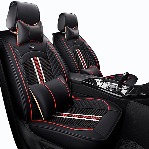 

Car Seat Covers Headrest & Waist Cushion Kits Beige / Coffee / Blue Artificial Leather / synthetic fibre Business / Common For universal All years General Motors