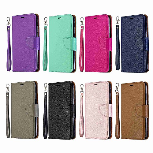 

Case For Huawei P20 Pro/P30 Lite Magnetic / Flip / with Stand Full Body Cases Solid Colored Hard PU Leather for Huawei P smart/P Smart Plus/P Smart 2019/P20 Lite/P30/P30 Pro