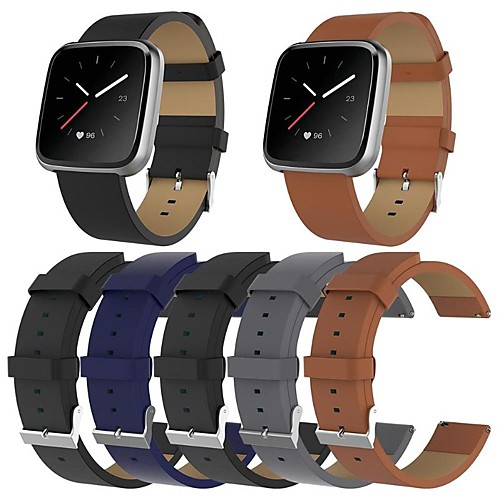 

Ремешок для часов для Fitbit Versa / Fitbit Versa Lite Fitbit Классическая застежка Кожа Повязка на запястье