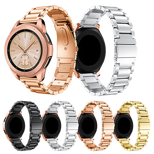 

Smart Watch Band for Samsung Galaxy 1 pcs Sport Band Stainless Steel Replacement Wrist Strap for Samsung Galaxy Watch 42mm 20mm