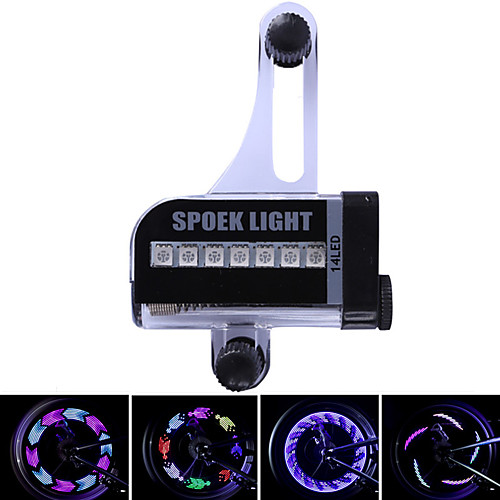 

LED Bike Light Wheel Lights Bike Spoke Lights LED Mountain Bike MTB Bicycle Cycling Waterproof Portable Easy to Install Durable no battery 60 lm 1 AAA Battery Change Camping / Hiking / Caving Cycling