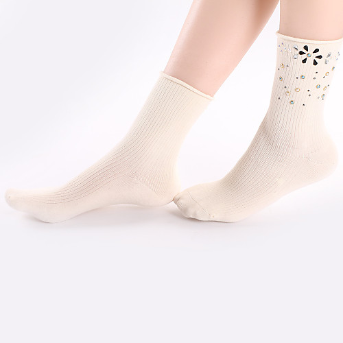 

Women's Socks Cotton Socks Medium 680D White / Sexy