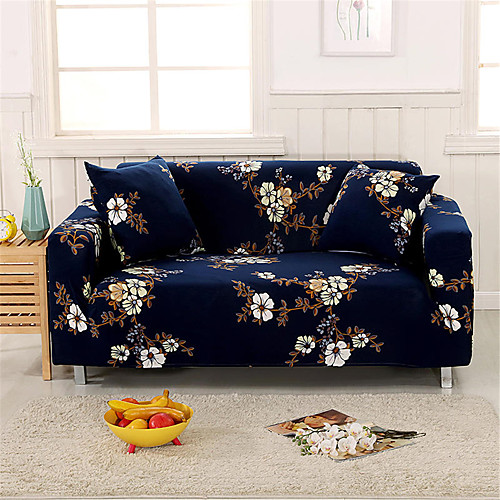 

Sofa Cover Romantic Yarn Dyed Polyester / Cotton Blend Slipcovers