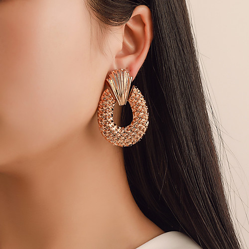 

Women's Earrings Holiday Wedding Birthday Romantic Earrings Jewelry Rose Gold / Gold / Silver For Date Street Festival 1 Pair